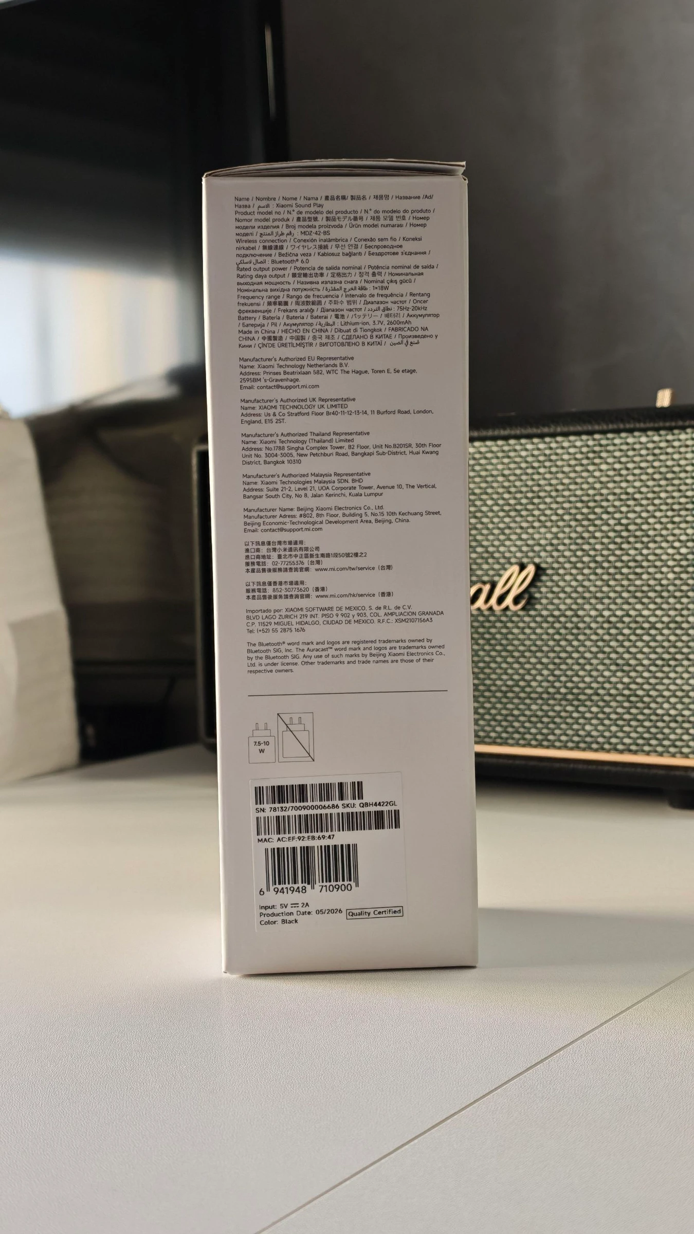 Xiaomi Sound Play Bluetooth Speaker Black 18W – photo 4
